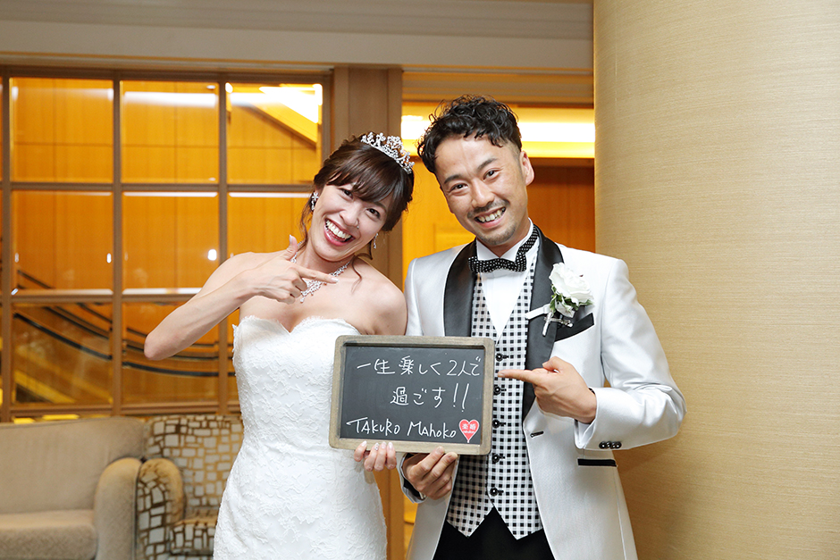 先輩カップルのギャラリー Takuro Mahoko 様 格安結婚式なら楽婚